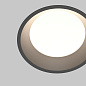 Okno Maytoni встраиваемый светильник DL055-12W3-4-6K-B черный