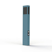 Brick² N° 4; Black PMMA E27 23W Plug; Blue
