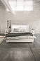 Beds Кровать со съемным чехлом и мягким изголовьем Gervasoni — фото 3
