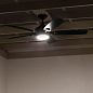 56" Tranquil LED Weather+ Outdoor Ceiling Fan Satin Black уличная люстра-вентилятор 310130SBK Kichler — фото 2