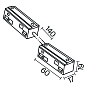 TRA034CPC-42B-15-1 Maytoni Accessories for tracks Exility Комплектующие для систем освещения с токоведущими элементами Черный — фото 1
