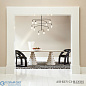 Spheres Rectangle Dining Table-White Global Views стол