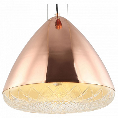 подвесной светильник куполообразной формы латунь