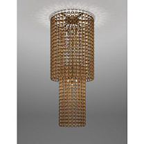 Потолочный светильник GIOGALI CA2 CRYSTAL GOLD MATT BRONZE 1 E27 CE