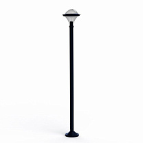 Dallas N° 9; Smoked polycarbonate E27 75W; Steel blue