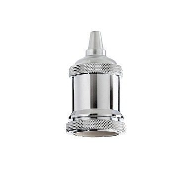 249193 Ideal Lux PORTALAMPADA E27 GHIERA CROMO lampholder