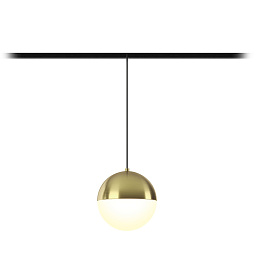 BALL P 12.30 BR Led Technology Ball подвесной магнитный светильник шарообразной формы с металлическим корпусом и стеклянным плафоном