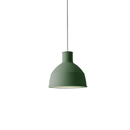 UNFPEN3207 Muuto Unfold подвесной светильник зелёного цвета с полусферическим плафоном
