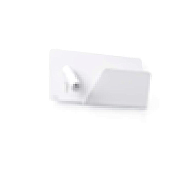 настенный светильник белый с USB портом (правый)