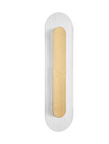 Clear Glass Brass Gold Metal LED 12Watt 220-240Volt 555Lm IP20 3000K L:14 W:6.5 H:50 cm