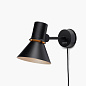 Type 80 W1 с кабелем Matte Black Anglepoise, настенный светильник