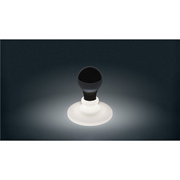 FN293COLLECTION Foscarini Light Bulb настольная лампа с абажуром в форме лампы накаливания на круглой подставке