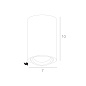 A1560PL-1BK Arte Lamp  точечный накладной светильник GU10 1х50W — фото 3