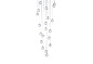 Bubbles Set of 26 Pendant Lamp подвесной светильник Avivo Lighting 8800203054518