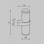 C069WL-02B Maytoni Focus Design Настенный светильник 10W Черный — фото 14