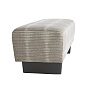 8117 Palmero Bench Limestone Chenille Grey Ash Arteriors диван