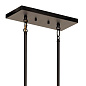 Solander 5 Light Linear Chandelier Olde Bronze люстра 82317 Kichler — фото 6