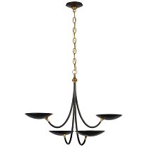 Keira Medium Chandelier бронза и полированная старая латунь