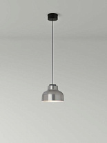 M64 CIRCULAR METAL CANOPY BLACK SURFACE DIMMABLE DALI. LED C