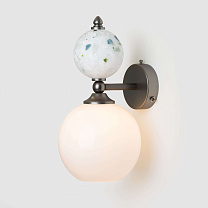 Terrazzo Pop Petite Wall Light белый-Green-Terrazzo
