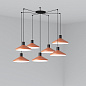 68597-7L KOMBO TERRACOTTA PENDANT LAMP ø400 1X E27 7L подвесной светильник Faro barcelona