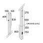 POLESANO 4M - 22L ANCHORED Pole Delta Light — фото 1