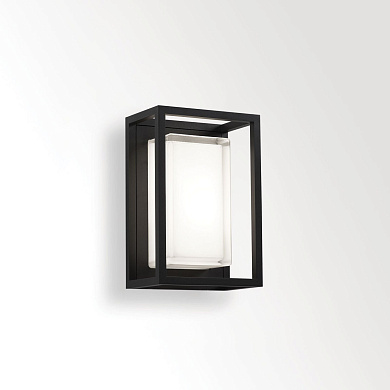 MONTUR M LED HW B черный Delta Light уличный настенный светильник