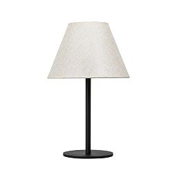 A5068LT-1BK Arte Lamp ALEA настольная лампа с тканевым абажуром на металлической ножке
