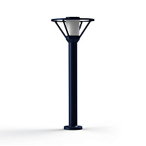Bermude N° 3; Frosted glass E27 105W; Steel blue