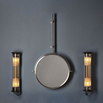 Miroir/Nickel brossé