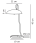 Versale настольная лампа Nordlux черный 2220075003