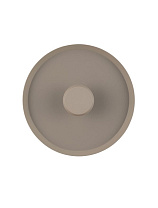 Brown Steel, Aluminium & Acrylic LED 14Watt 220-240Volt 757Lm IP20 2700-3000-4000K CCT by Dip Switch D:35.5 H:10 cm