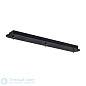 1001818 SLV FITU triple ceiling plate long, black потолочная монтажная планка — фото 2