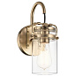 Brinley 11.5" 1 Light Wall Sconce Champagne Bronze настенный светильник 45576CPZ Kichler — фото 7