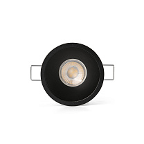 FLAC Black recessed IP65 MR11 GU10