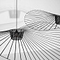 L0020301 VERTIGO Petite Friture Подвесной светильник геометрический сферический средний черный — фото 3