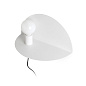 01003 NIT WHITE WALL LAMP LEFT настенный светильник Faro barcelona