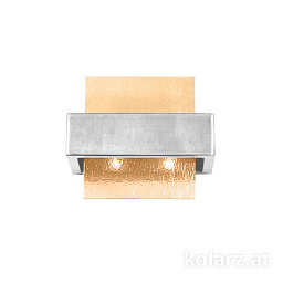 6040.60251/A Kolarz Rettangolo настенный светильник прямоугольный янтарный
