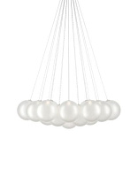 RANDOM CLOUD PENDANT 19 LIGHTS D.28 CM / FROSTED WHITE 3000K