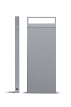 Minicool боллард H. 580mm серый алюминий 3000 K 8.9 Вт