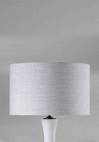 16 Straight Oval in Natural Linen with Cream Card Lining