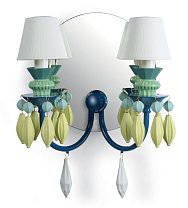 Бра Belle de Nuit Lladro, 2 лампы, зелёное