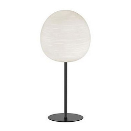 FN244024EB_10 Foscarini Rituals настольная лампа с большим сферическим плафоном на высокой стойке