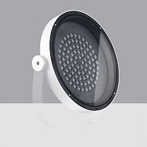 Agorà Spotlight with bracket (to be ordered separately) - Warm White LED - Remote Ballast - Super Spot optic - Class I 180W 13912.5lm - 3000K - DALI-2