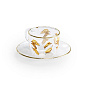 Seletti wears Toiletpaper Чашка для эспрессо из боросиликатного стекла с блюдцем Seletti PID429771