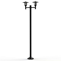 Newpark N° 6; Frosted glass E27 105W; Dark black
