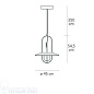 SETAREH GLASS SMALL Fontana Arte  подвесной светильник F438G80550OBLE белый