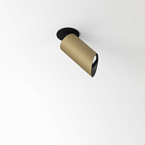 SPY 52 CLIP WALLWASH SOFT 930 FG-B ФЛАМАНДСКОЕ ЗОЛОТО-ЧЕРНЫЙ - 19891 9000 FG-B 3000K-1800K LED POWER SUPPLY 500mA-DC DIM Delta light