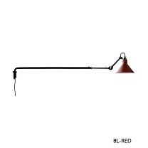 LAMPE GRAS - 213 - applique/Rouge