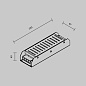 811003 Maytoni Комплектующие к светодиодной ленте 250W Серебро — фото 3
